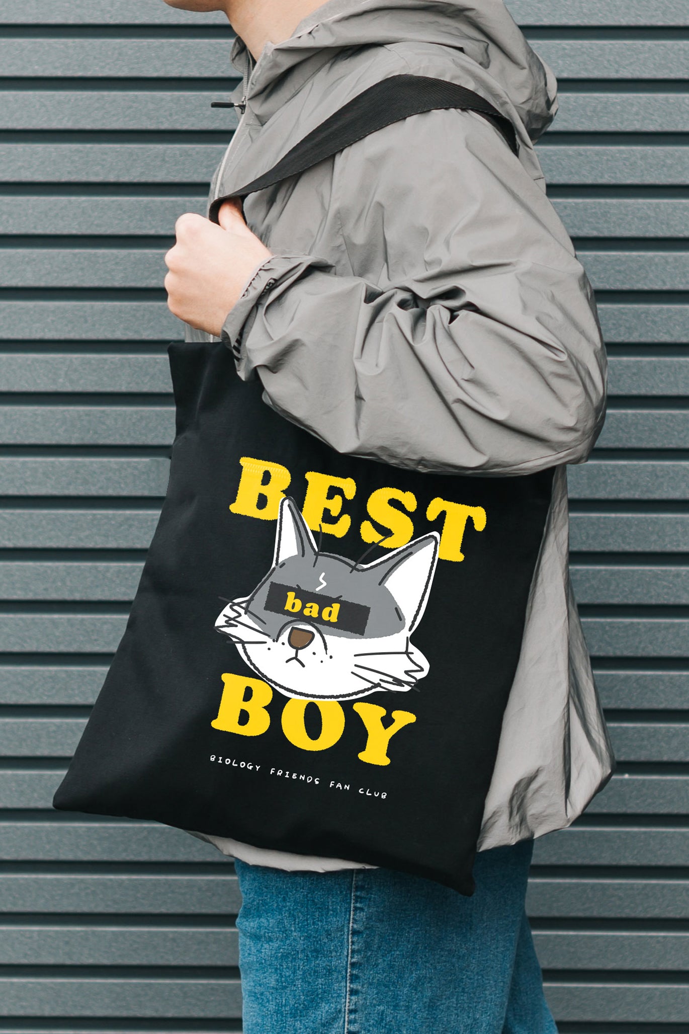 "Best Bad Boy" Tote Bag