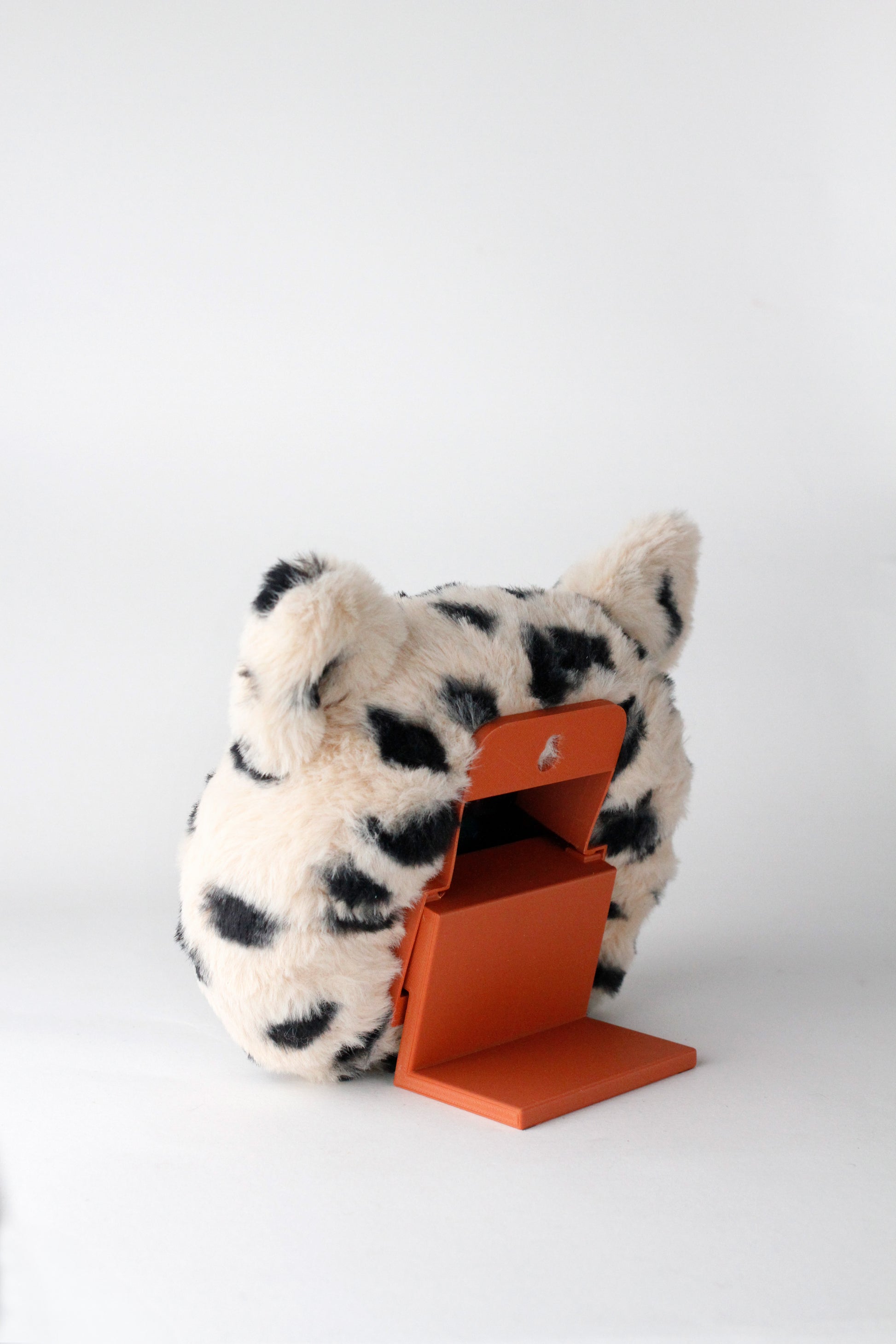 Plushie Bubble Tea Cat Clock