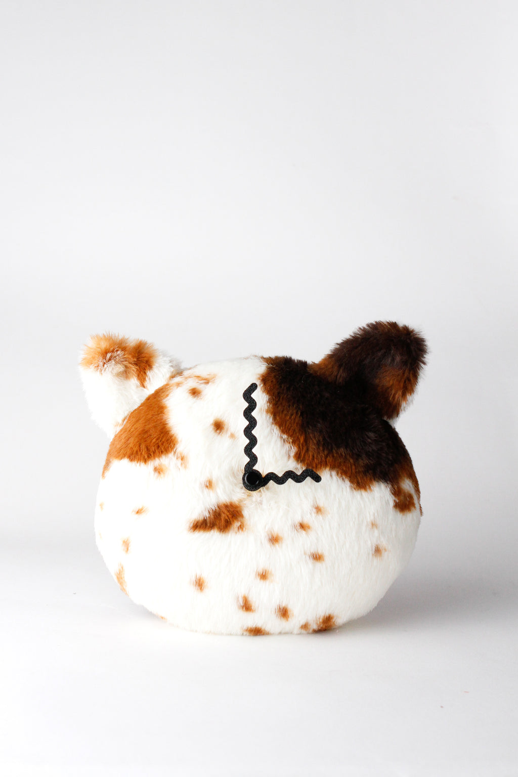 Plushie Calico Cat Clock