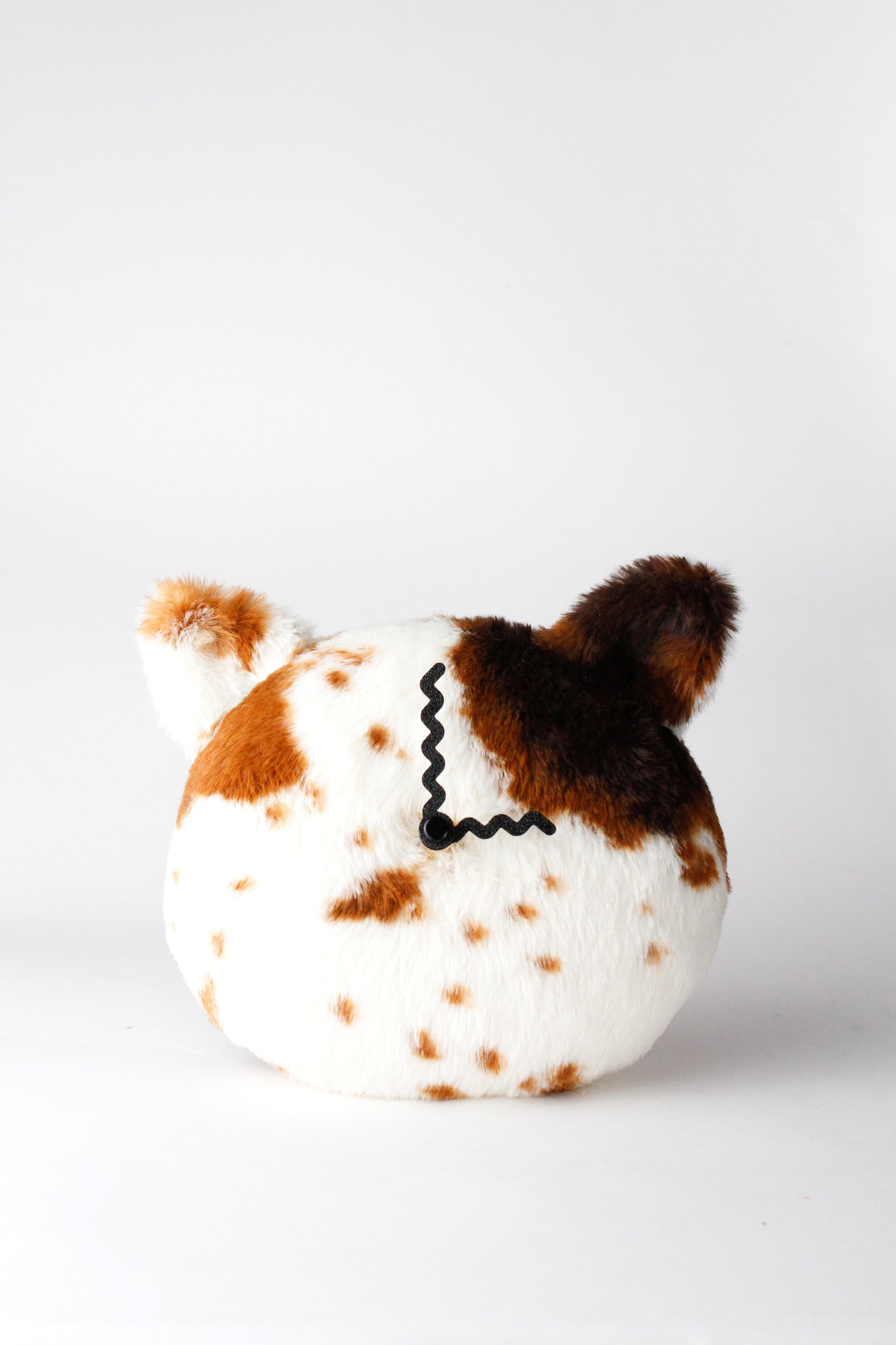 Plushie Calico Cat Clock