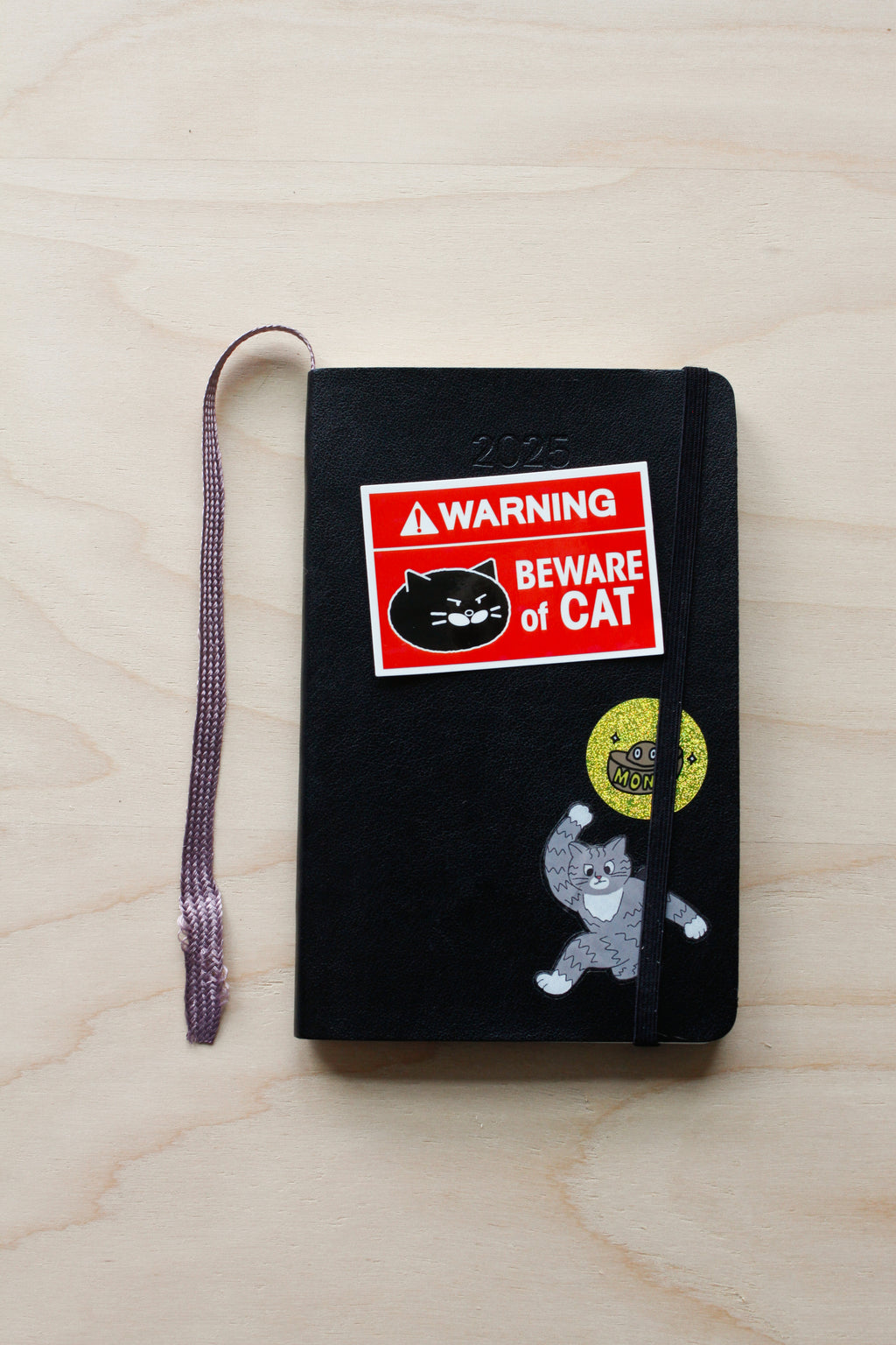 Beware of Cat Sticker