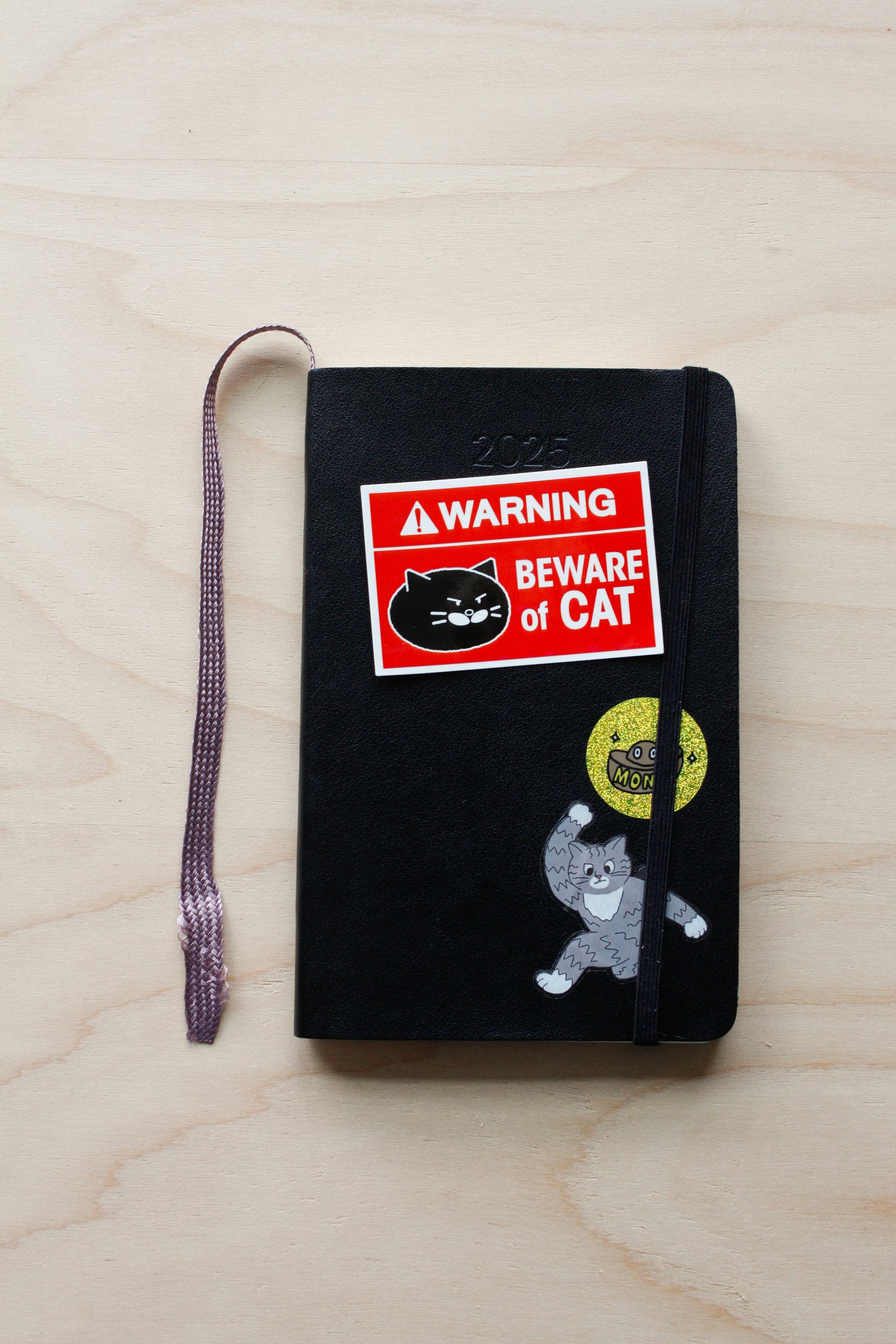 Beware of Cat Sticker