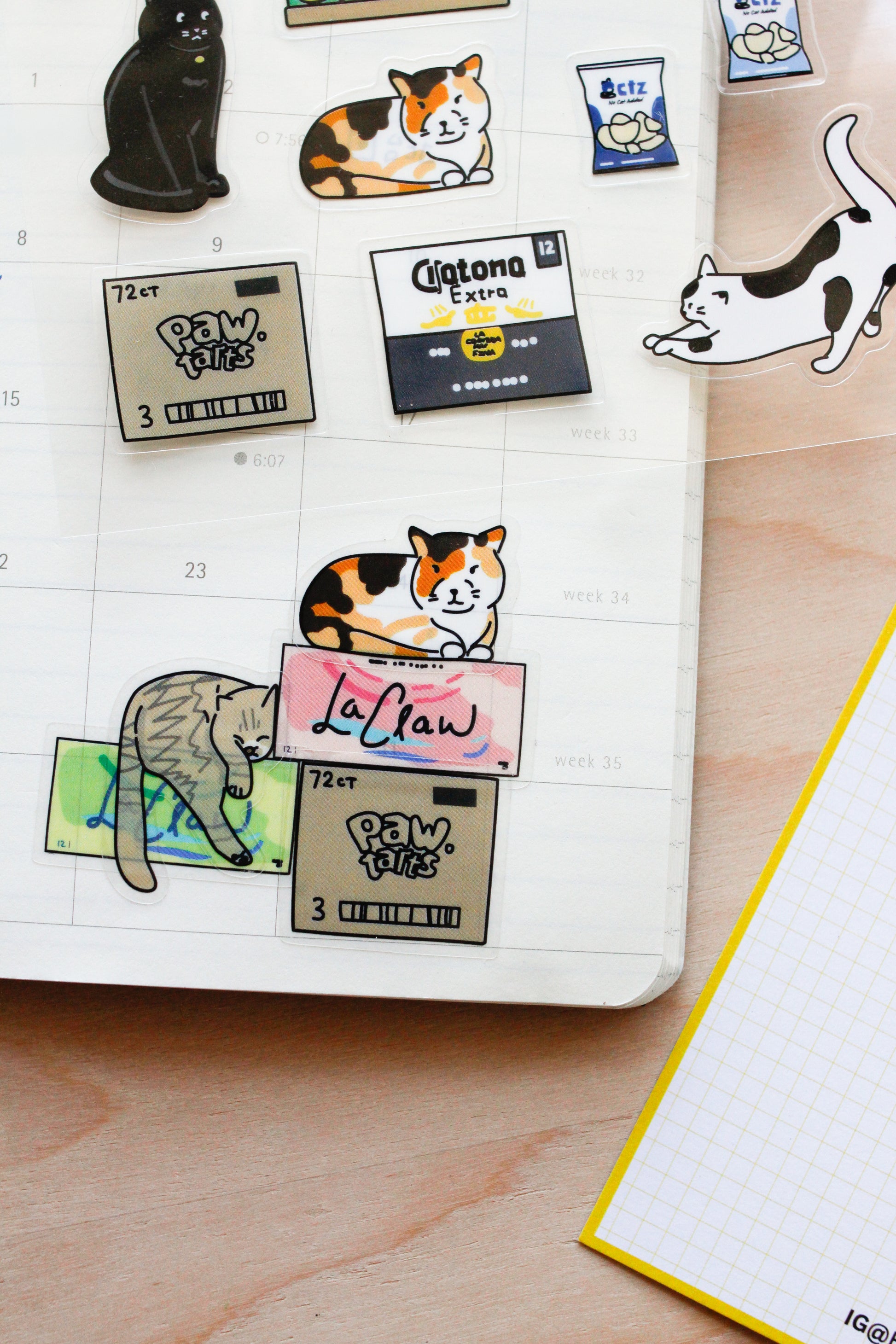 Bodega Cat Sticker Sheet