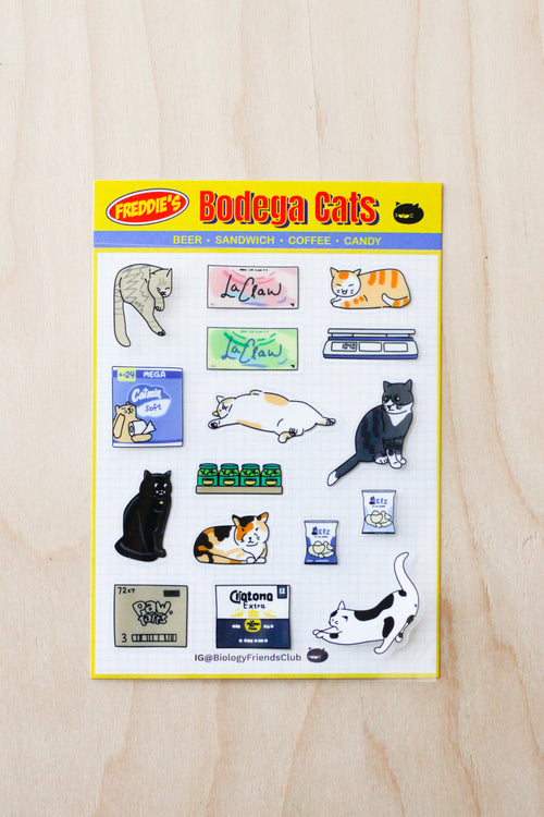 Bodega Cat Sticker Sheet