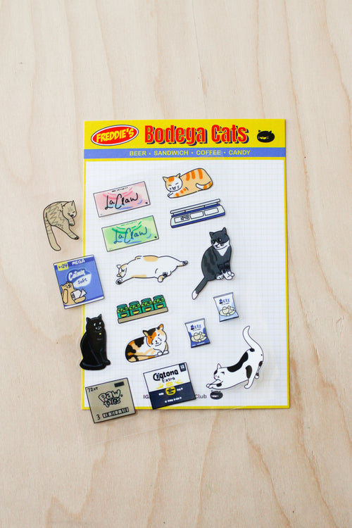 Bodega Cat Sticker Sheet