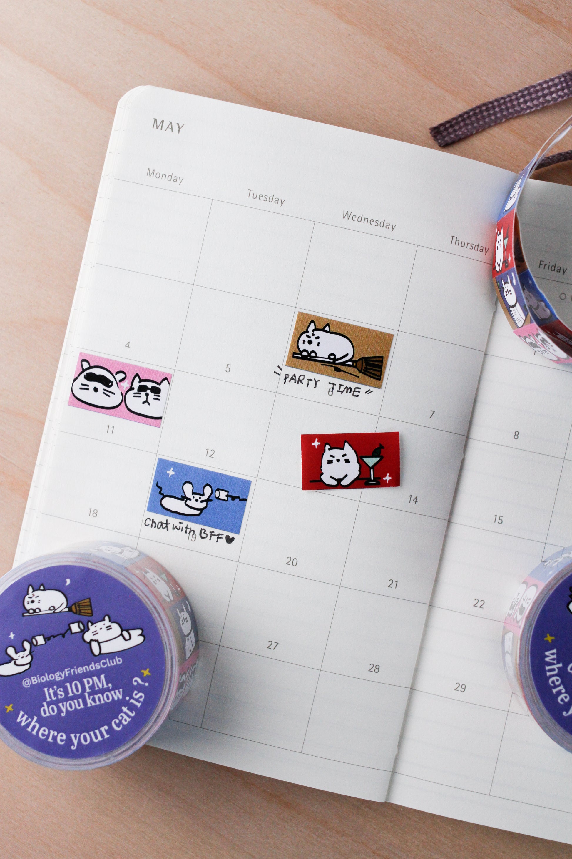 It is 10pm -Label Sticker Roll