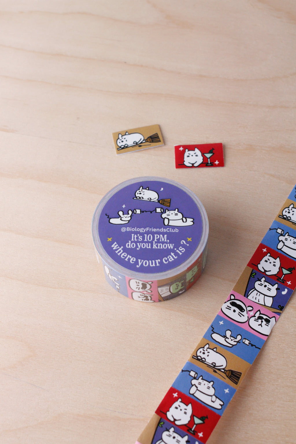 It is 10pm -Label Sticker Roll