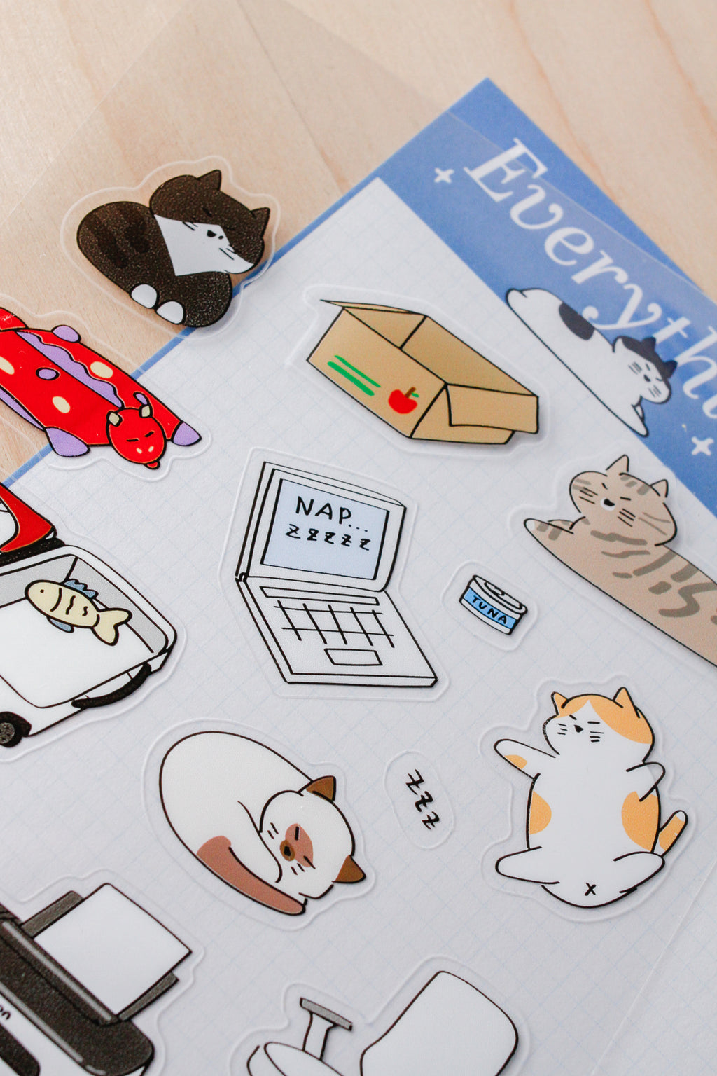 Everything Is A Bed Sticker Sheet