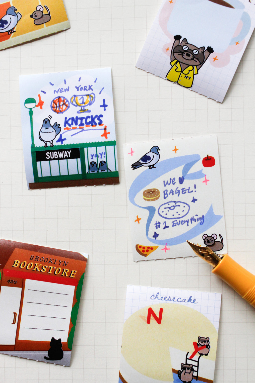 Daily NYC Sticker Notes Roll