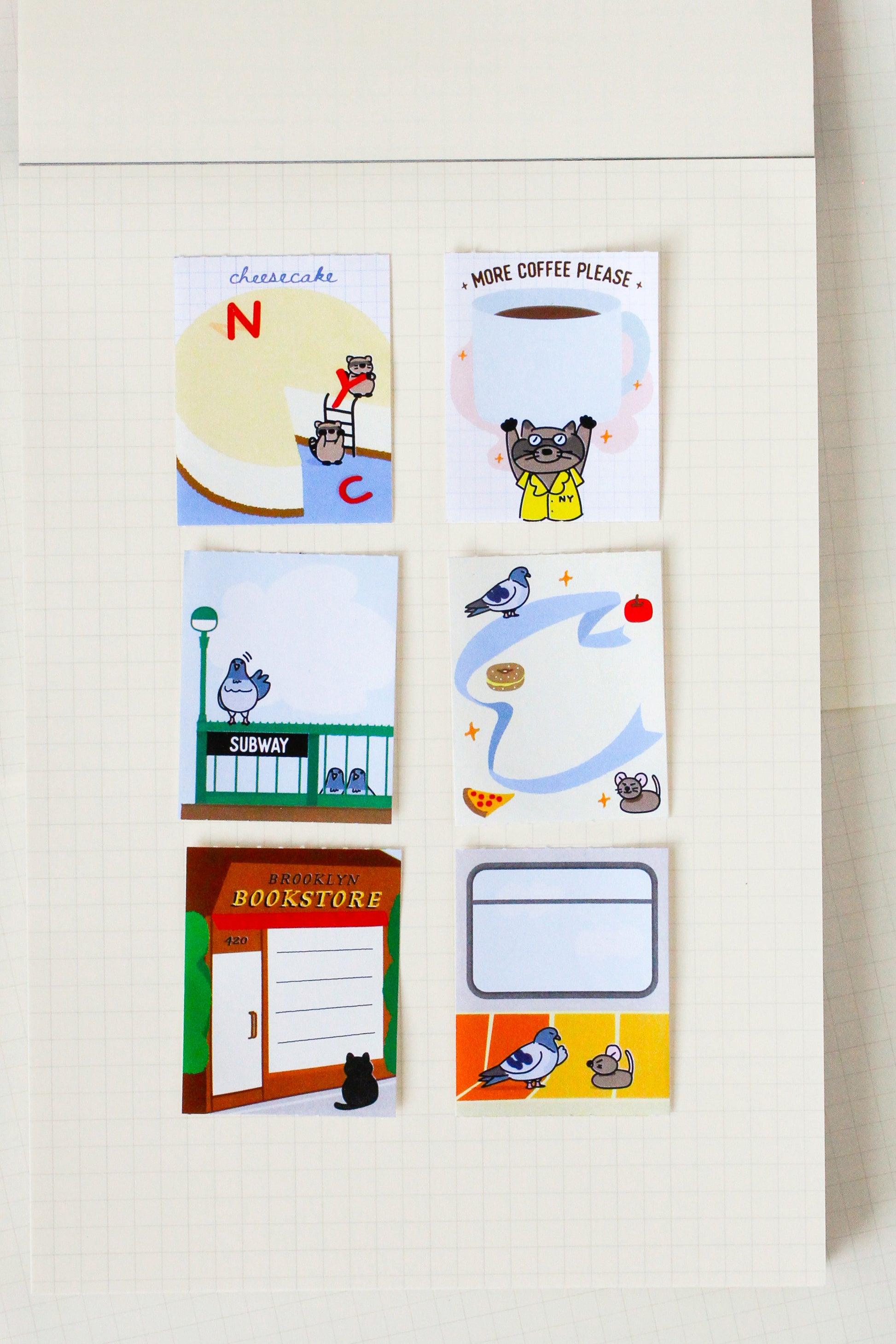 Daily NYC Sticker Notes Roll