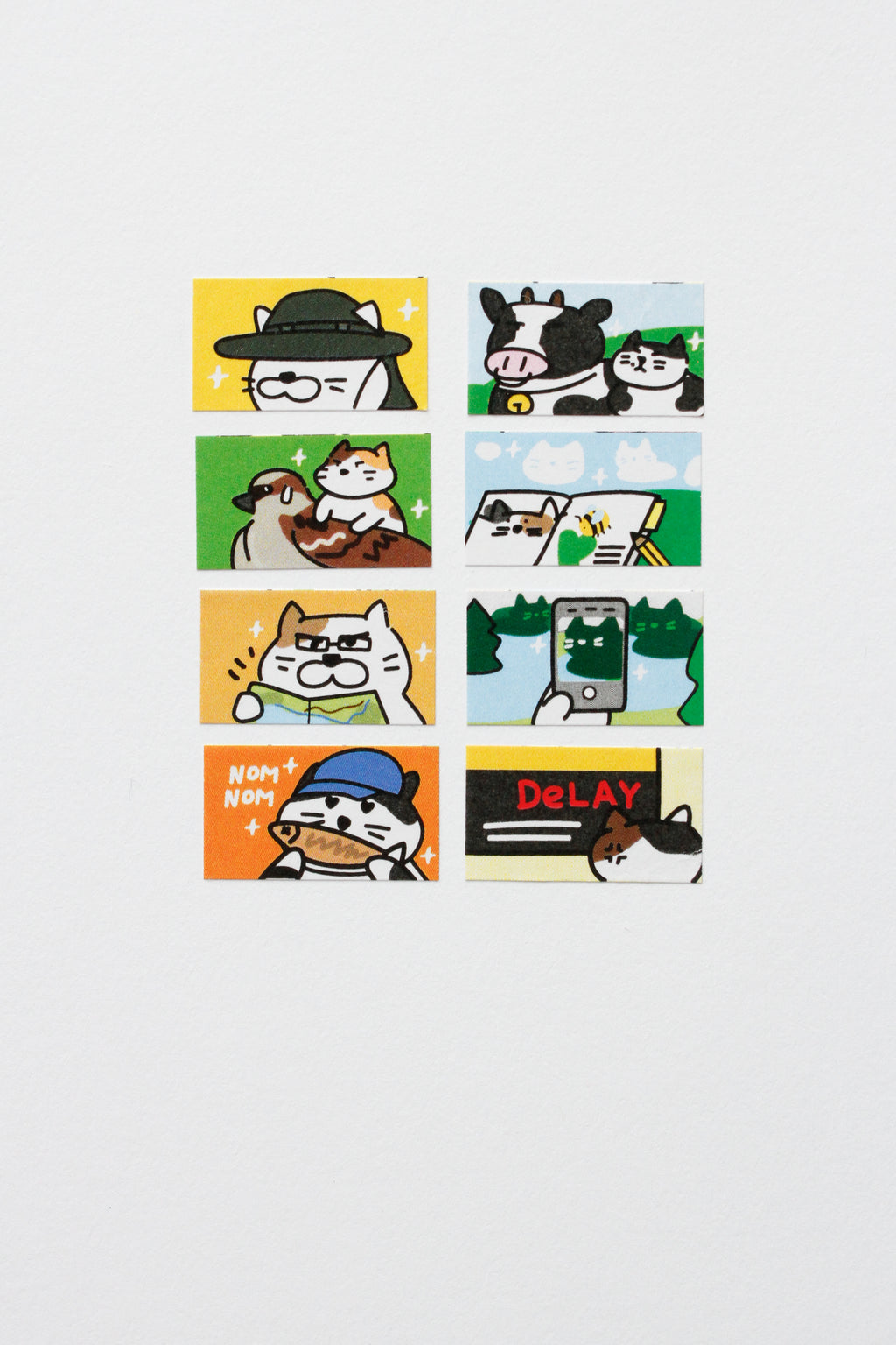 Meow Adventure Hiking edition-Label Sticker Roll